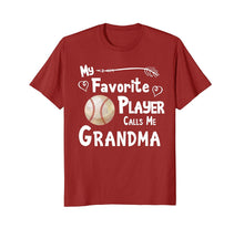 Baseball Softball T-Shirt Favorite Player Calls Me Grandma