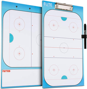 Elite Clipboards Double Sided Dry Erase Coaches Marker Board