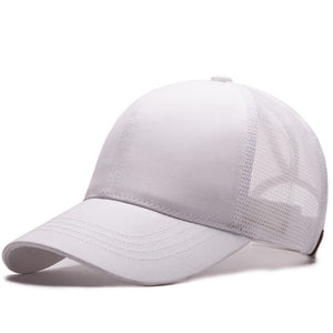 2018 New Arrival Ponytail Baseball Cap Women's Cap Messy Bun Adjustable Cap Sport Snapback Hats