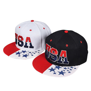 Letter USA Cap United States Flag hat Adjustable Hat Snapback Outdoor Sports Gorras Hip Hop Men Women Baseball Cap
