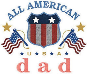 LONG OR SHORT SLEEVE TEE MEN'S DAD USA FLAG NEW TEE T SHIRT SM - 3XL AMERICA